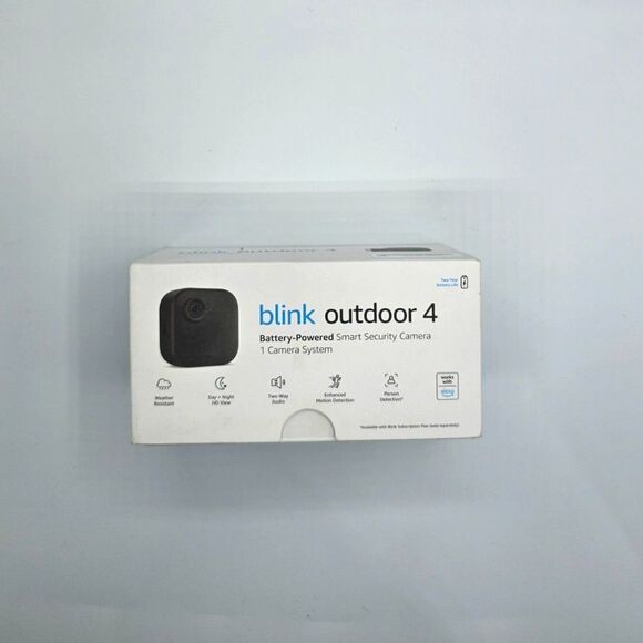 New Blink Outdoor 4 Smart Security Camera 1 Camera system with Sync Module - Picture 1 of 6